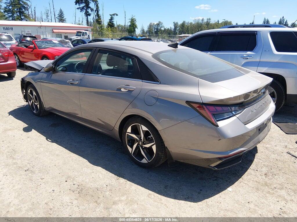 KMHLN4AJ8NU021963 2022 HYUNDAI ELANTRA HYBRID photo no. 3