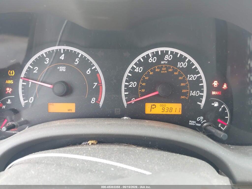 2T1BU40E79C126763 2009 TOYOTA COROLLA photo no. 7