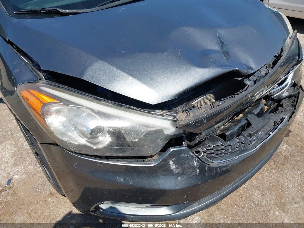 KNAFK5A80G5604664 2016 KIA FORTE photo no. 6