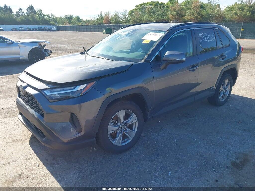 4T3RWRFV2NU077971 2022 TOYOTA RAV4 HYBRID photo no. 2