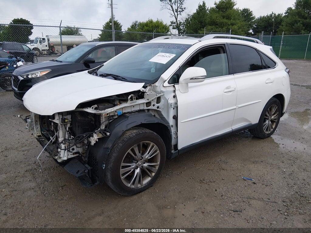 2T2ZK1BAXDC091797 2013 LEXUS RX 350 photo no. 2