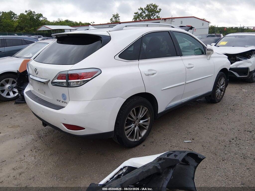 2T2ZK1BAXDC091797 2013 LEXUS RX 350 photo no. 4