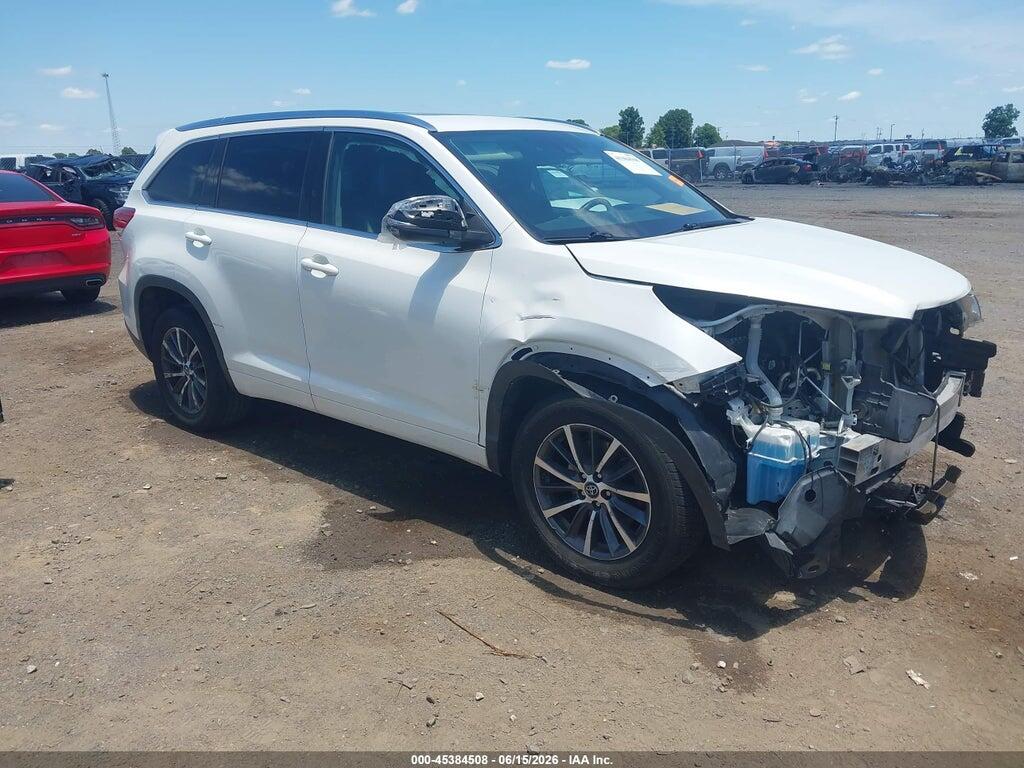 5TDKZRFH2JS536382 2018 TOYOTA HIGHLANDER photo no. 1