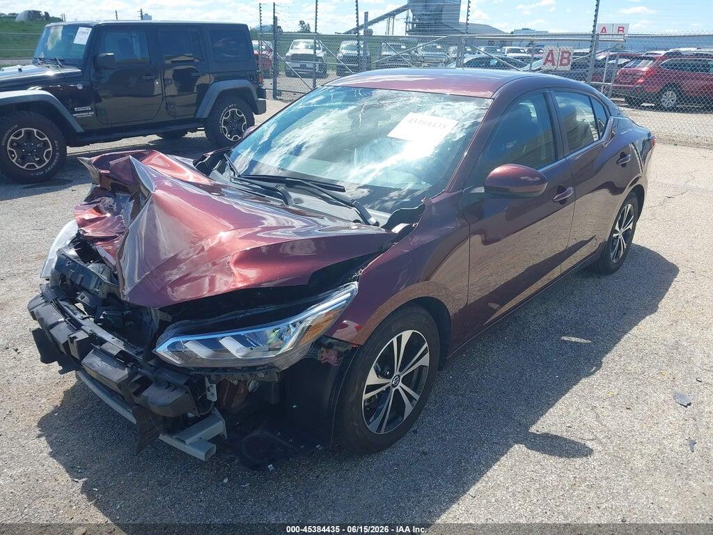 3N1AB8CV3PY247312 2023 NISSAN SENTRA photo no. 2