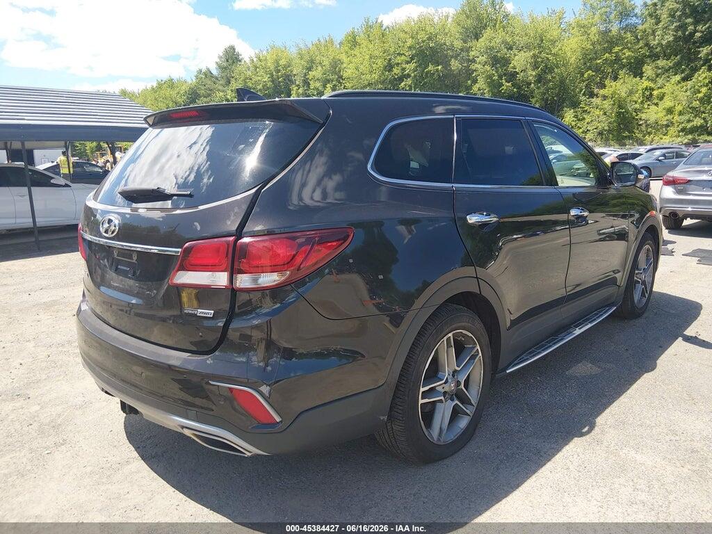 KM8SRDHF7HU231122 2017 HYUNDAI SANTA FE photo no. 4