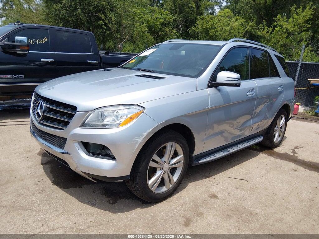 4JGDA5HB8CA022145 2012 MERCEDES-BENZ ML 350 photo no. 2
