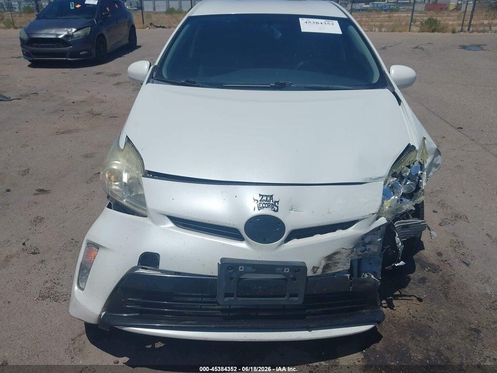 JTDKN3DU7F0443201 2015 TOYOTA PRIUS photo no. 12