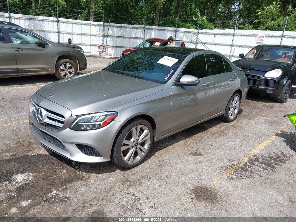 55SWF8EB6KU304664 2019 MERCEDES-BENZ C 300 photo no. 2