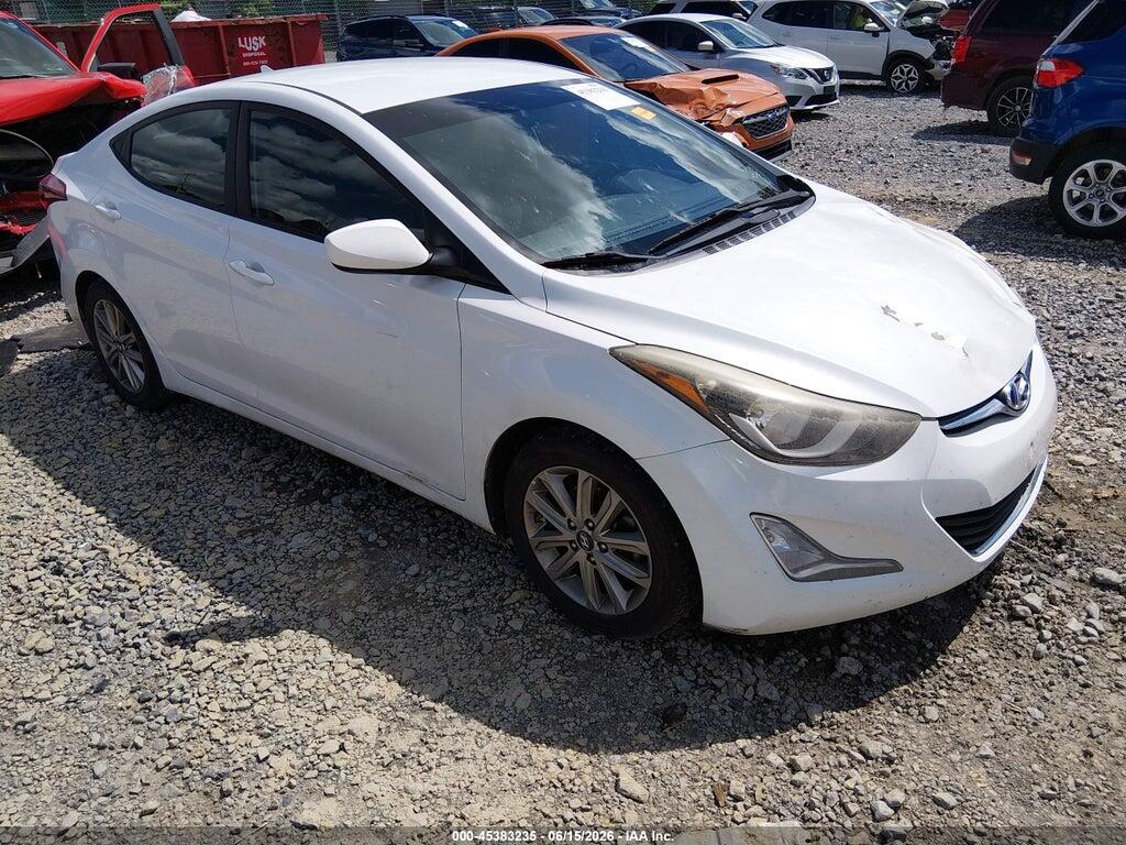 5NPDH4AE6FH596089 2015 HYUNDAI ELANTRA photo no. 1