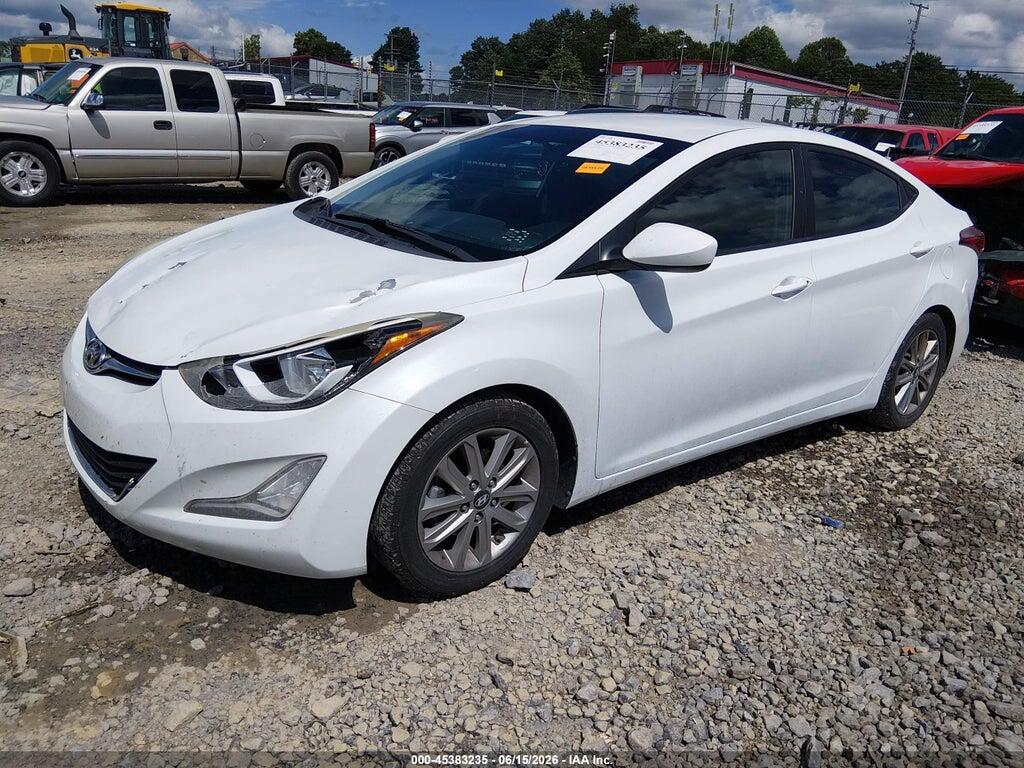 5NPDH4AE6FH596089 2015 HYUNDAI ELANTRA photo no. 2