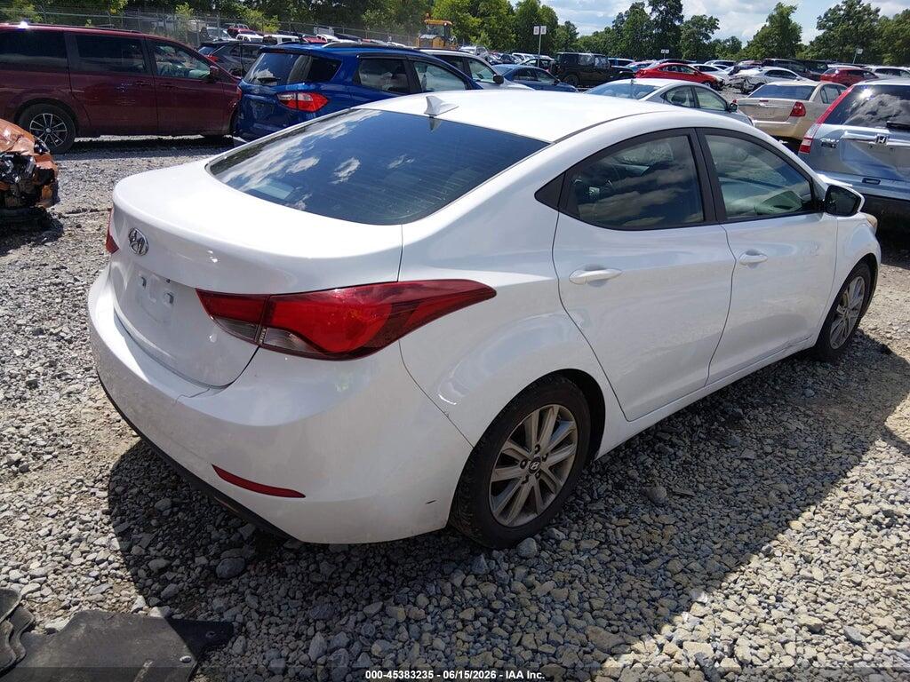 5NPDH4AE6FH596089 2015 HYUNDAI ELANTRA photo no. 4
