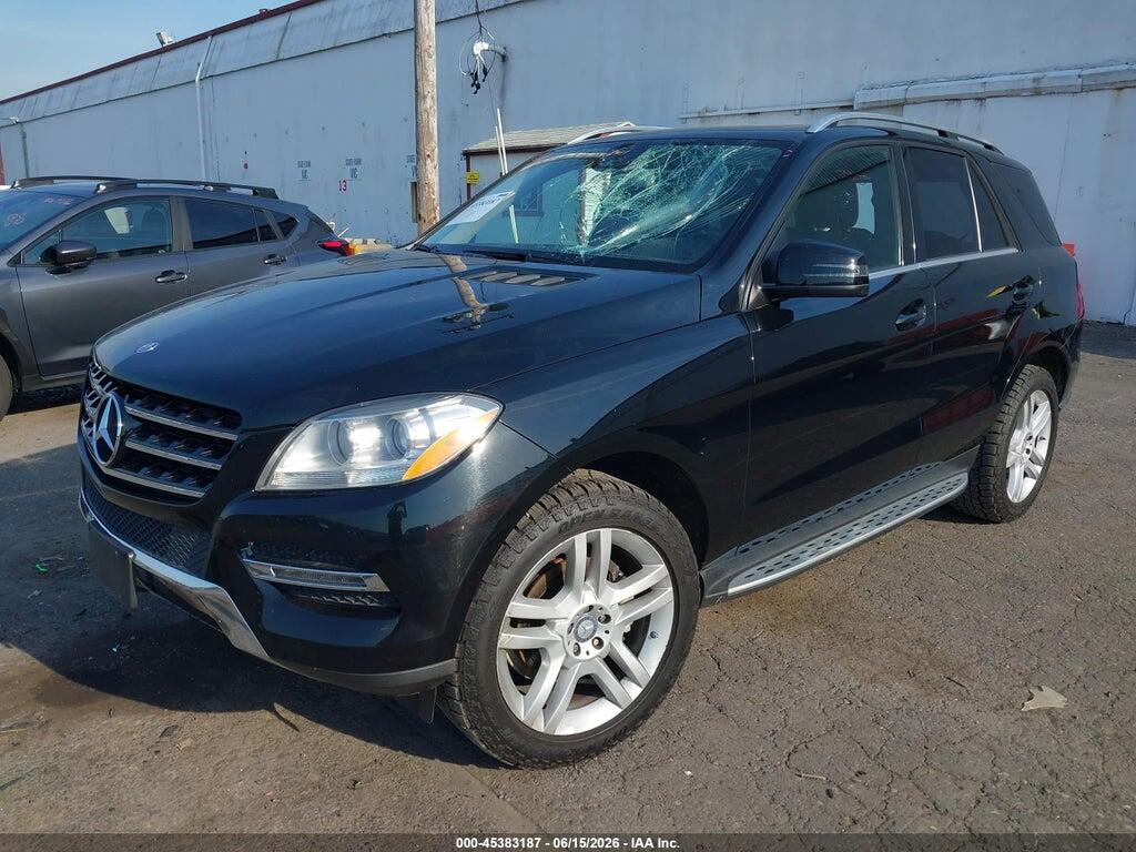 4JGDA5HB8FA616416 2015 MERCEDES-BENZ ML 350 photo no. 2