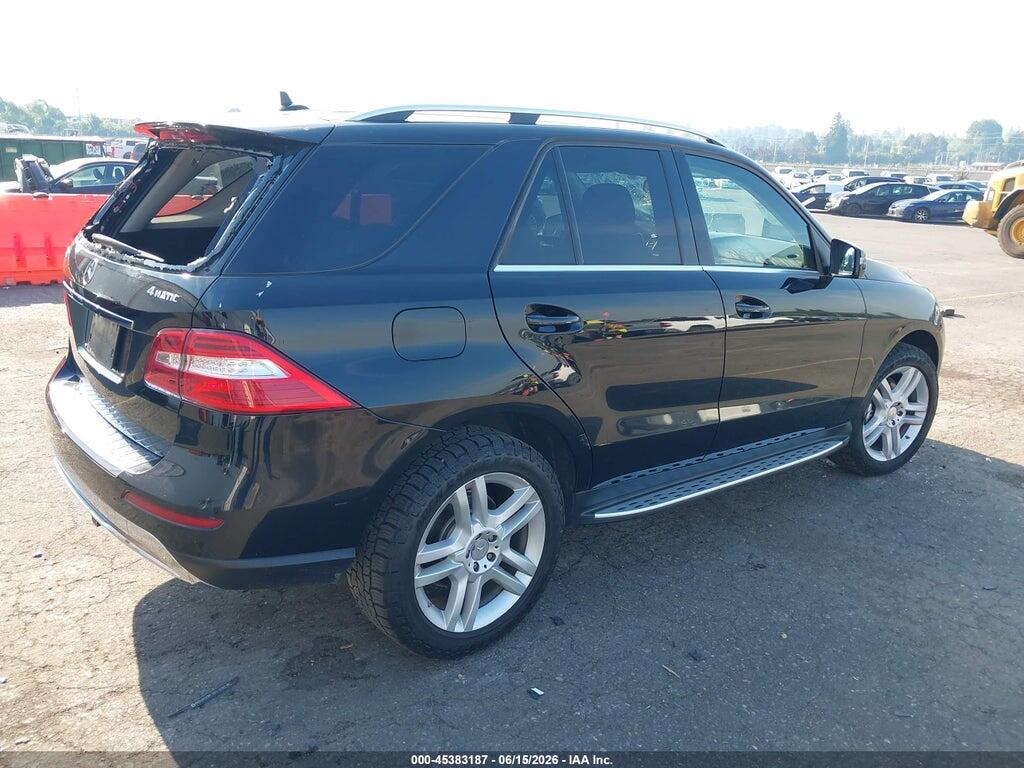 4JGDA5HB8FA616416 2015 MERCEDES-BENZ ML 350 photo no. 4