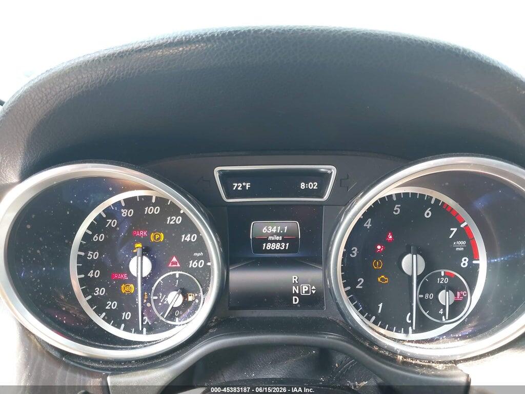 4JGDA5HB8FA616416 2015 MERCEDES-BENZ ML 350 photo no. 7