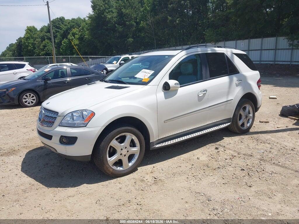 4JGBB86E58A393547 2008 MERCEDES-BENZ ML 350 photo no. 2