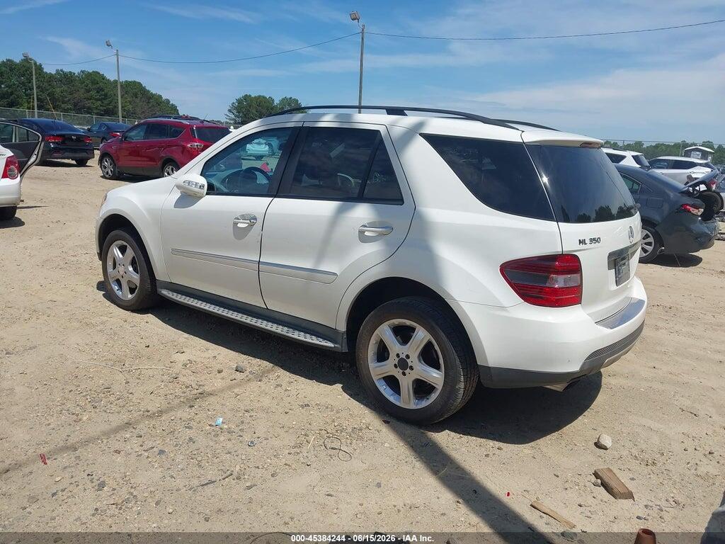 4JGBB86E58A393547 2008 MERCEDES-BENZ ML 350 photo no. 3