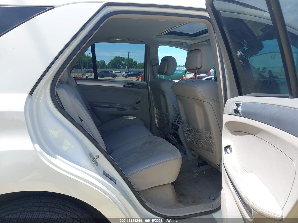 4JGBB86E58A393547 2008 MERCEDES-BENZ ML 350 photo no. 8