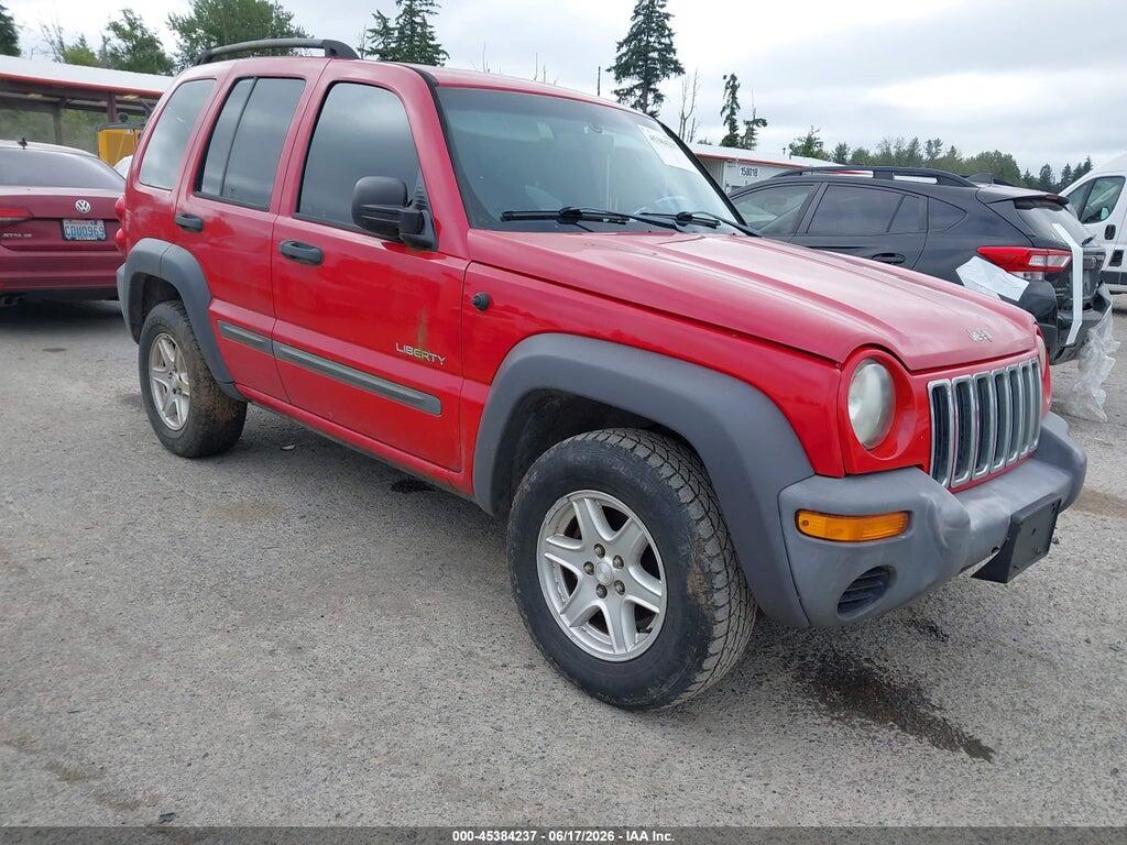 1J4GL48K24W201527 2004 JEEP LIBERTY photo no. 1