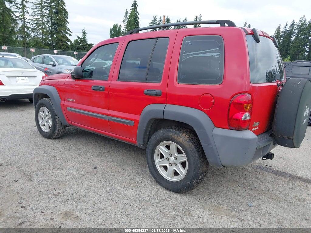 1J4GL48K24W201527 2004 JEEP LIBERTY photo no. 3