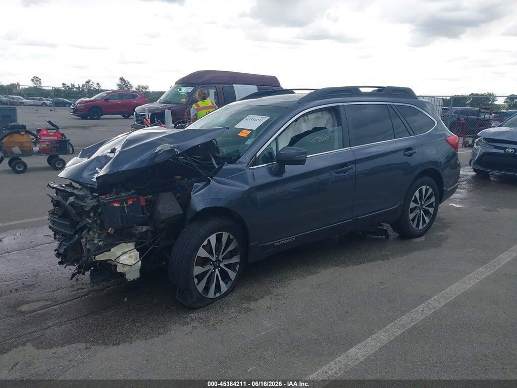 4S4BSANC2H3348626 2017 SUBARU OUTBACK photo no. 2