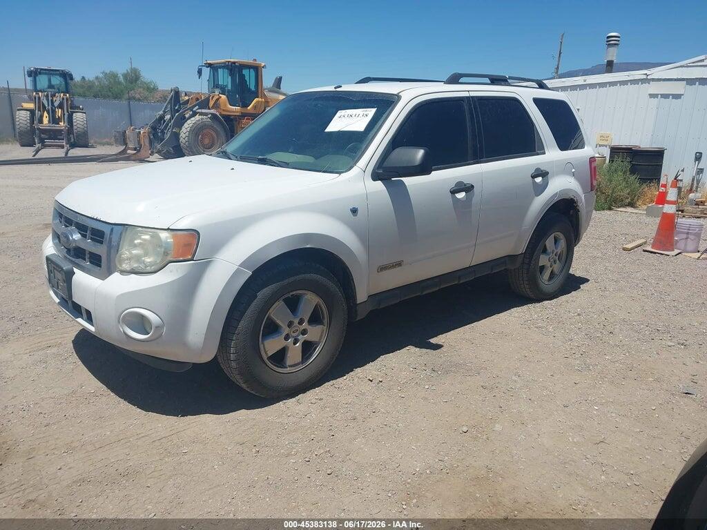 1FMCU93188KB77188 2008 FORD ESCAPE photo no. 2