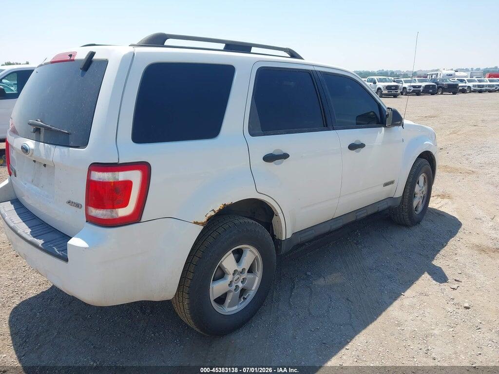 1FMCU93188KB77188 2008 FORD ESCAPE photo no. 4