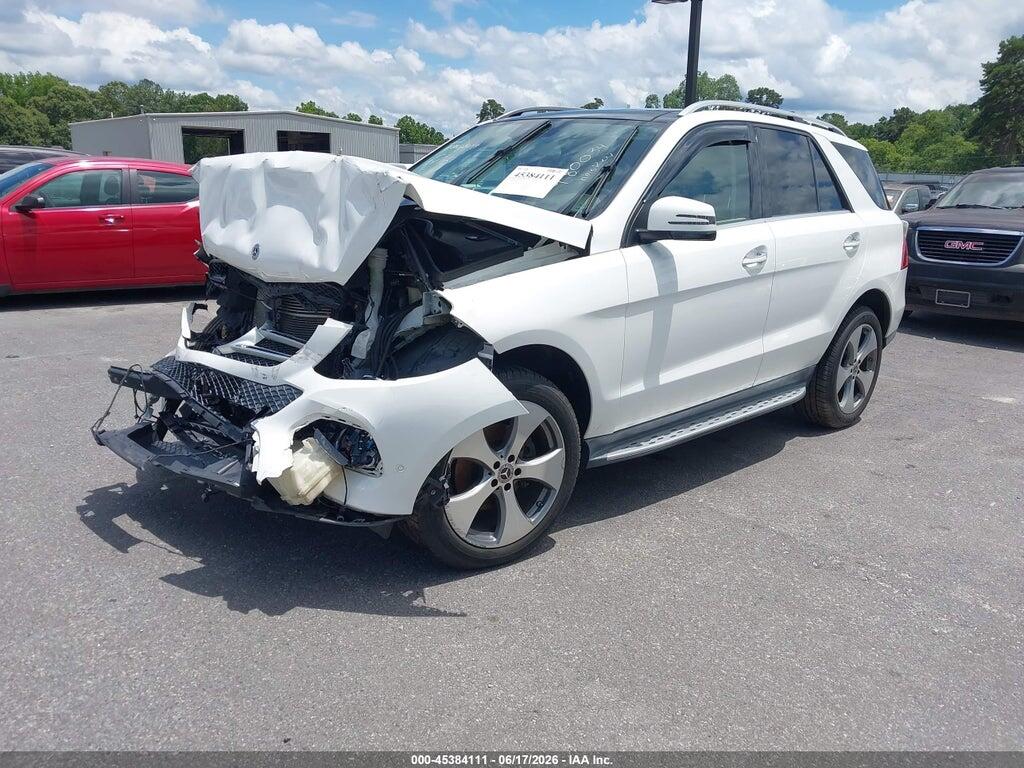 4JGDA5HB1HA980034 2017 MERCEDES-BENZ GLE 350 photo no. 2