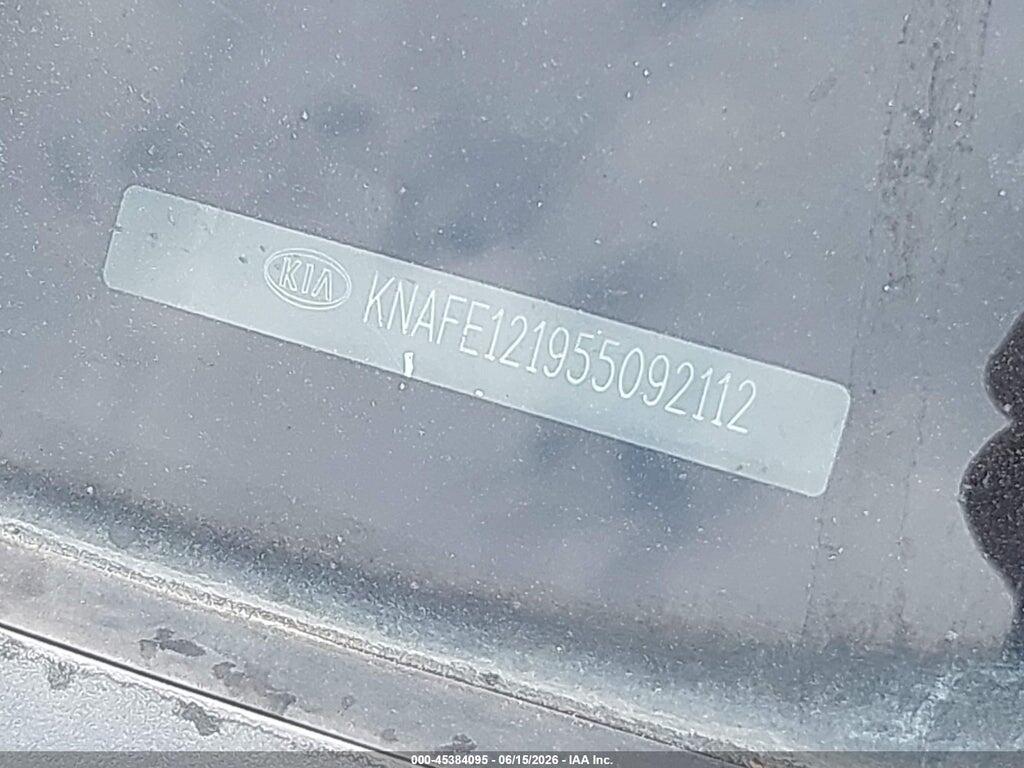 KNAFE121955092112 2005 KIA SPECTRA photo no. 12