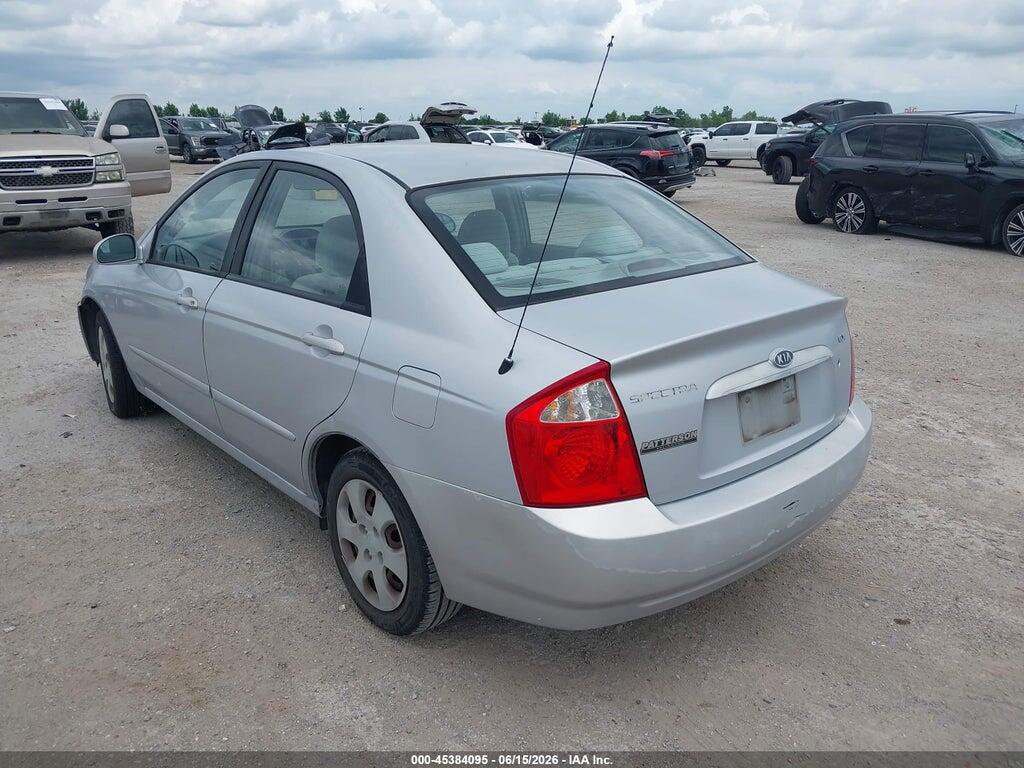 KNAFE121955092112 2005 KIA SPECTRA photo no. 3