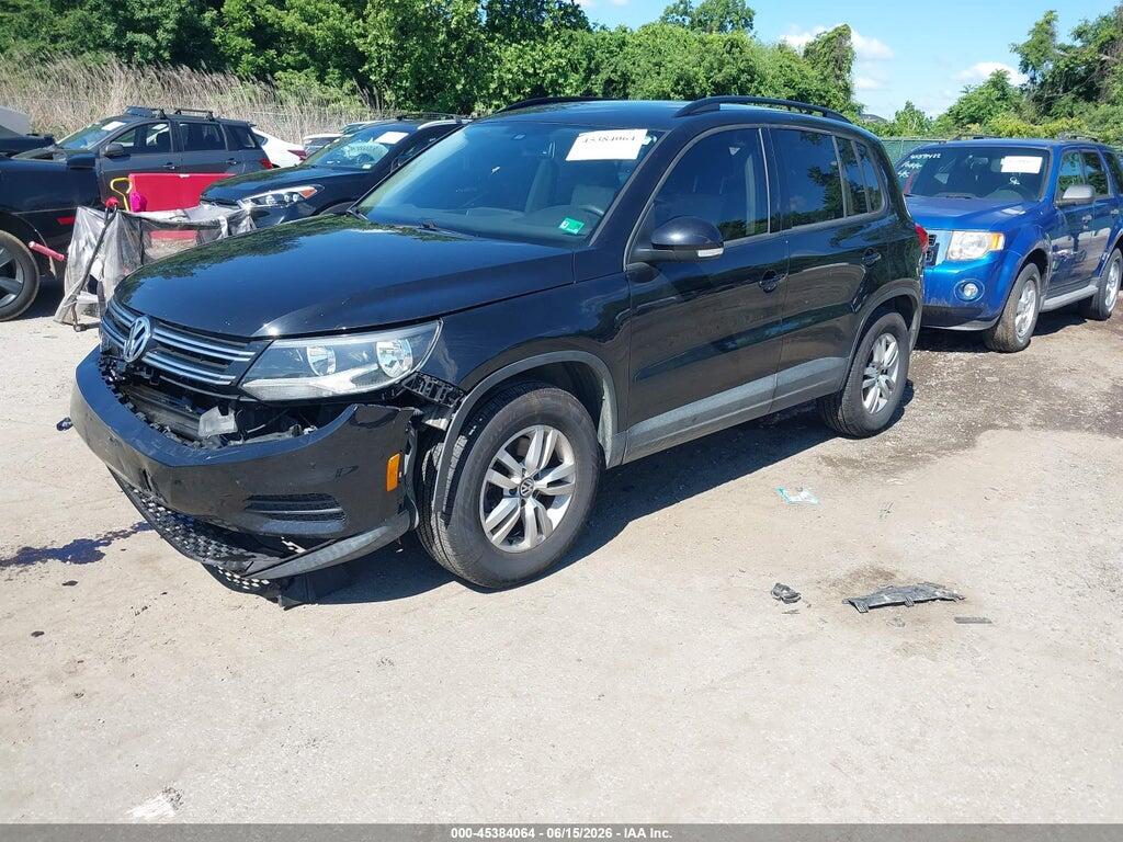 WVGAV7AX4HK025862 2017 VOLKSWAGEN TIGUAN photo no. 2
