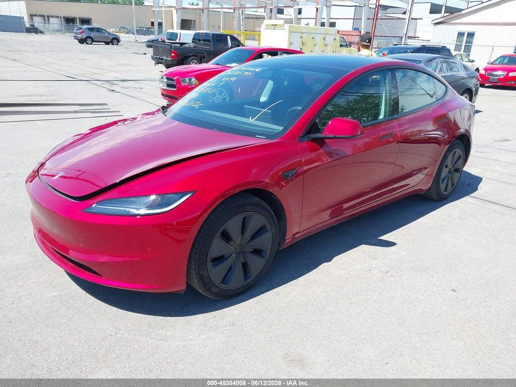 5YJ3E1EA9SF925810 2025 TESLA MODEL 3 photo no. 2