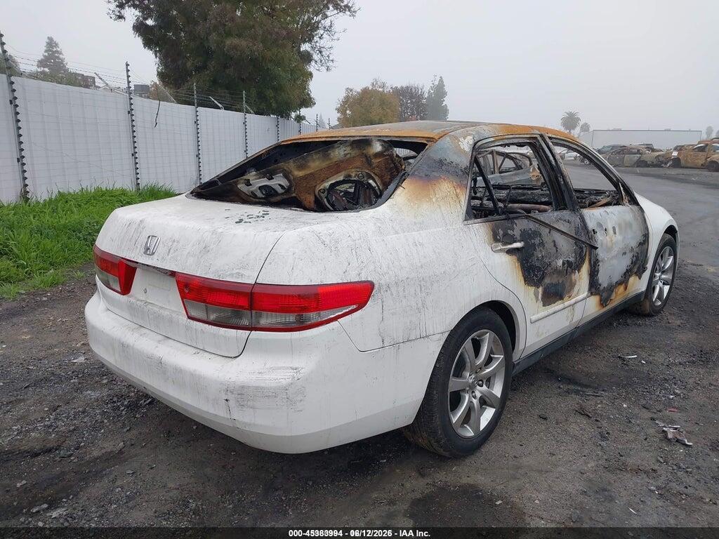 JHMCM56374C039400 2004 HONDA ACCORD photo no. 4
