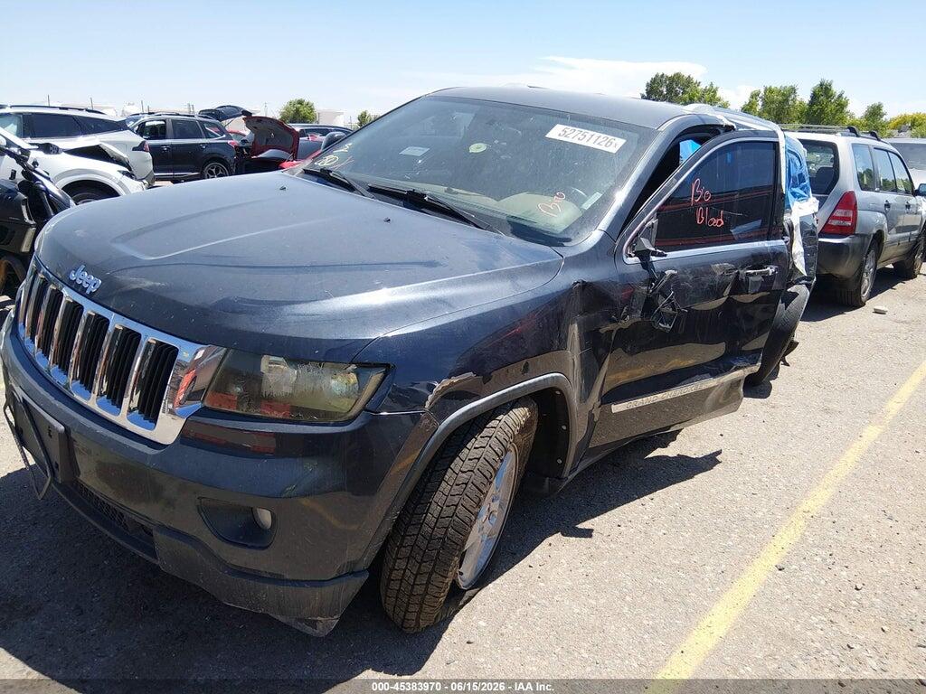 1C4RJFAG8CC222825 2012 JEEP GRAND CHEROKEE photo no. 2