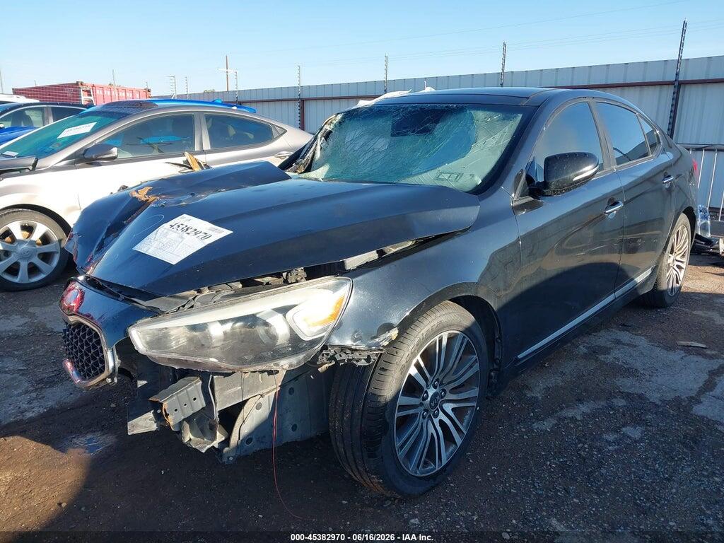 KNALN4D79E5120643 2014 KIA CADENZA photo no. 2