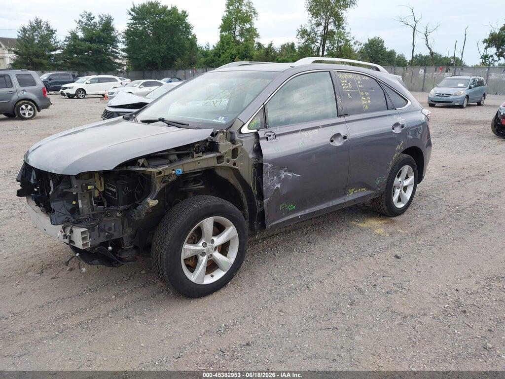 2T2BK1BA3FC313519 2015 LEXUS RX 350 photo no. 2