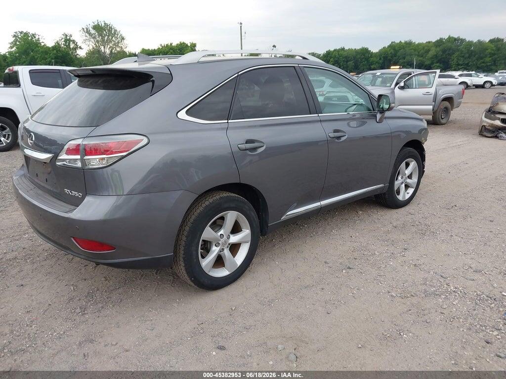 2T2BK1BA3FC313519 2015 LEXUS RX 350 photo no. 4