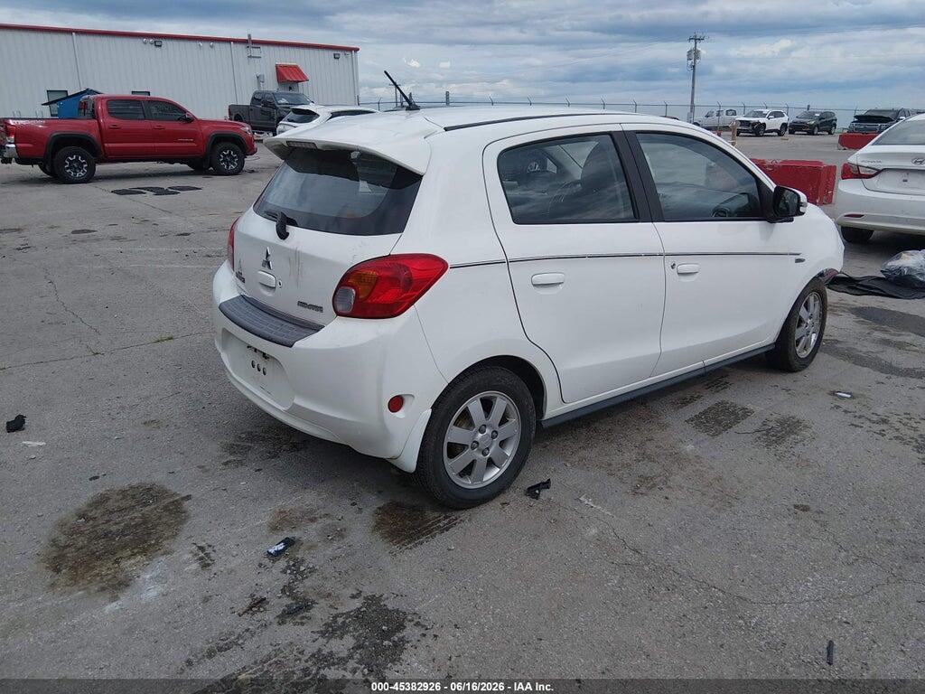ML32A4HJ7FH031298 2015 MITSUBISHI MIRAGE photo no. 4