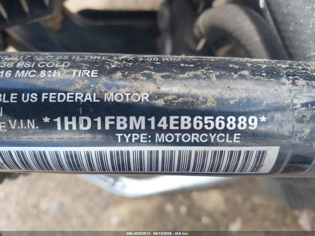 1HD1FBM14EB656889 2014 HARLEY-DAVIDSON FLHR photo no. 10