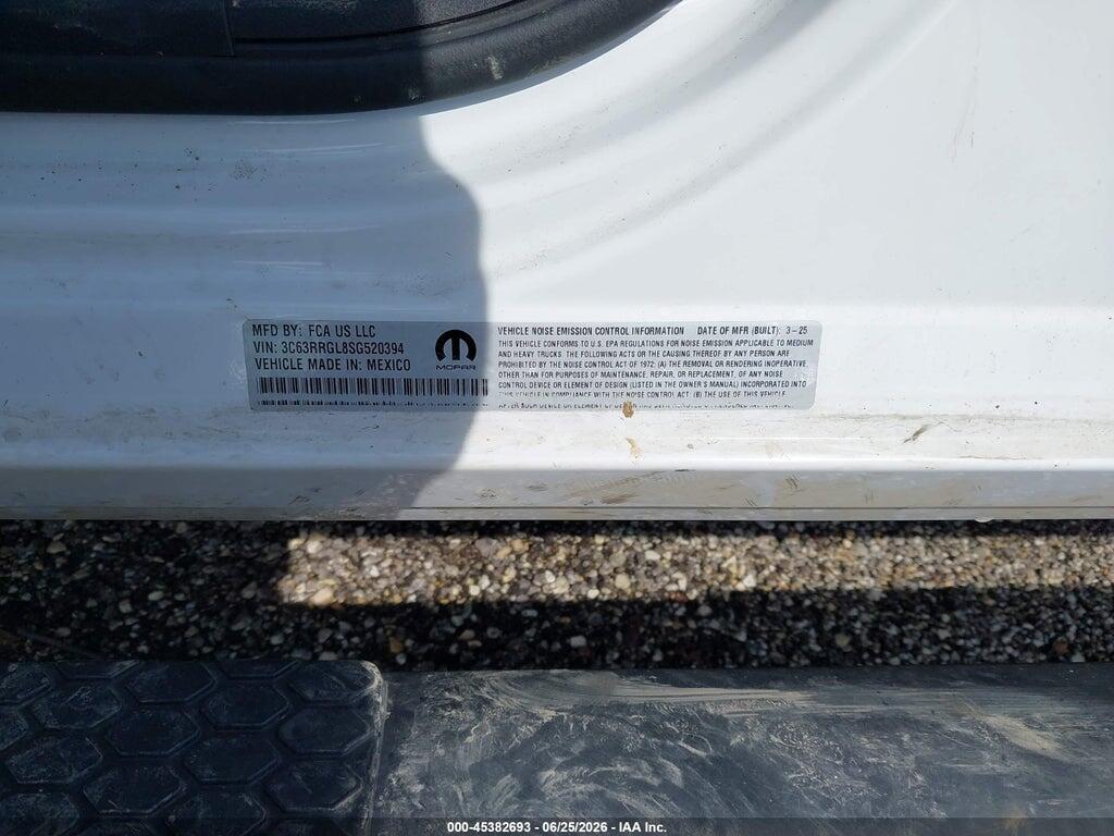 3C63RRGL8SG520394 2025 RAM 3500 photo no. 9