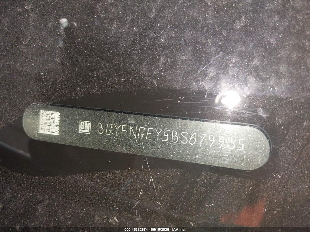 3GYFNGEY5BS679935 2011 CADILLAC SRX photo no. 9