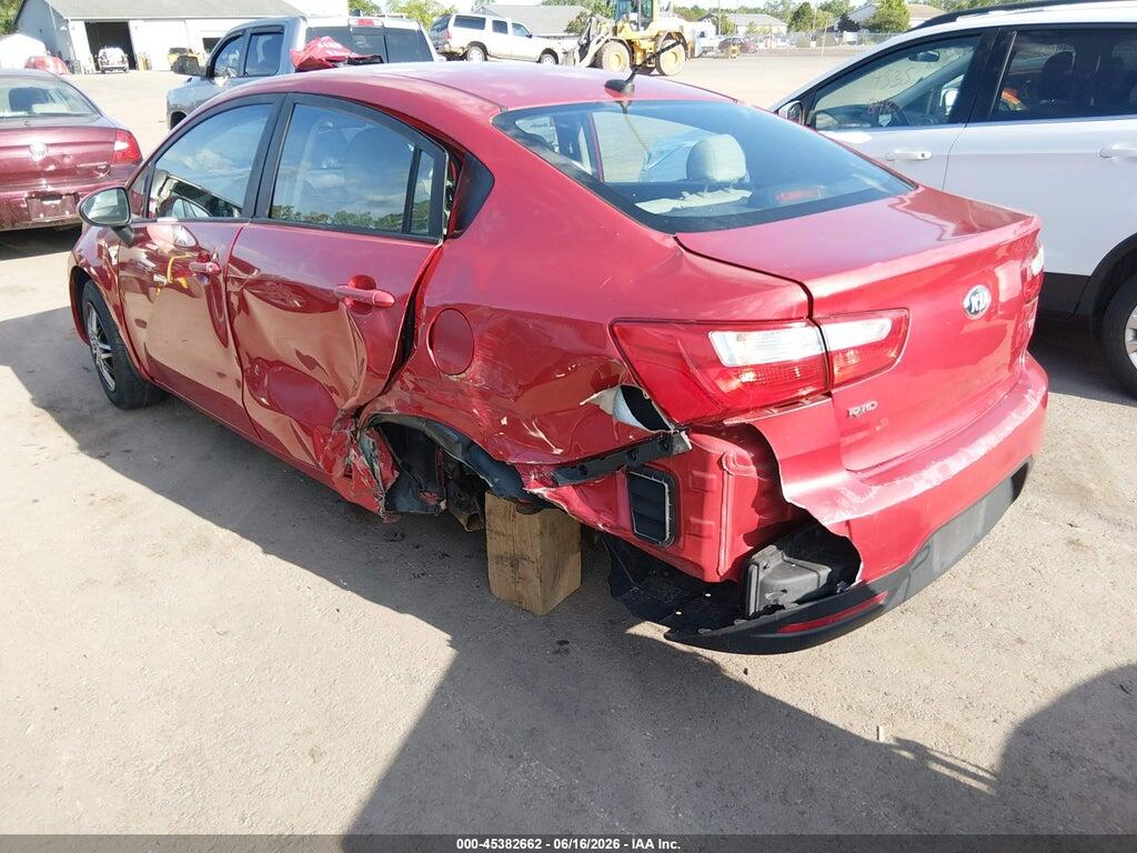 KNADM4A39F6445409 2015 KIA RIO photo no. 3