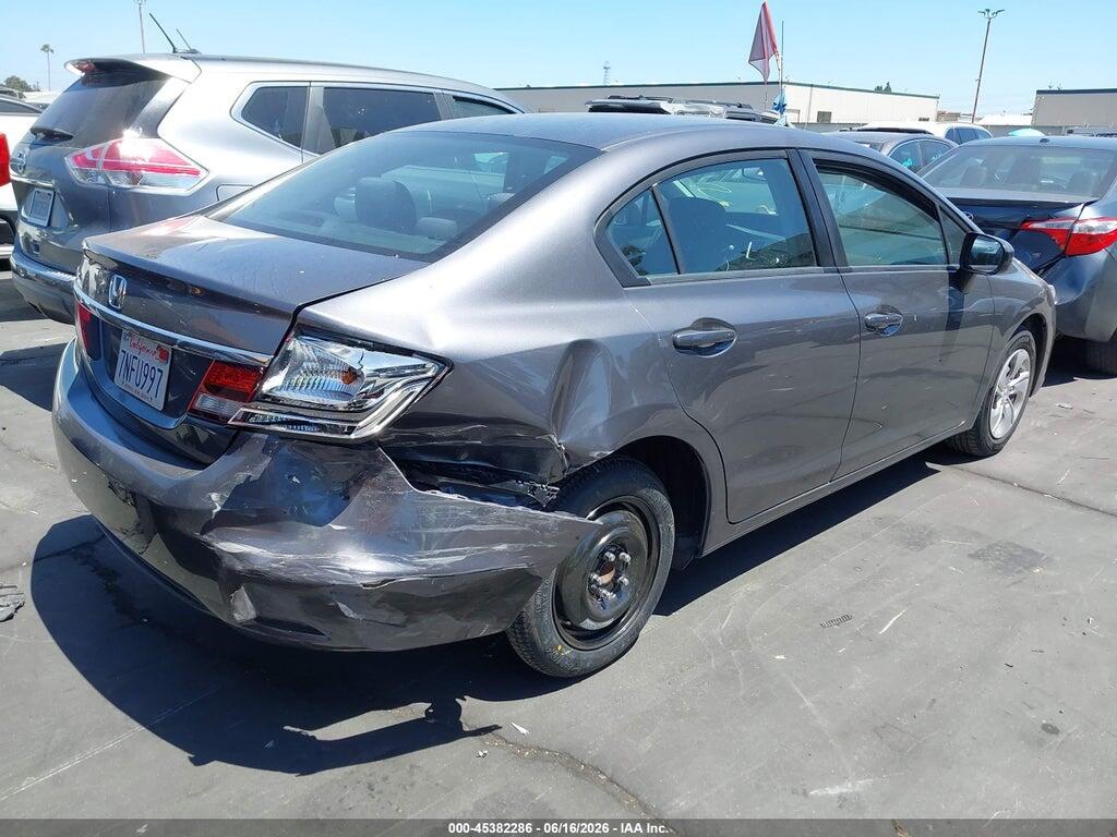 2HGFB2F54FH556532 2015 HONDA CIVIC photo no. 4