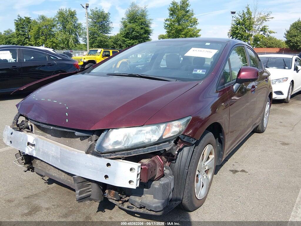 19XFB2F53DE202640 2013 HONDA CIVIC photo no. 2