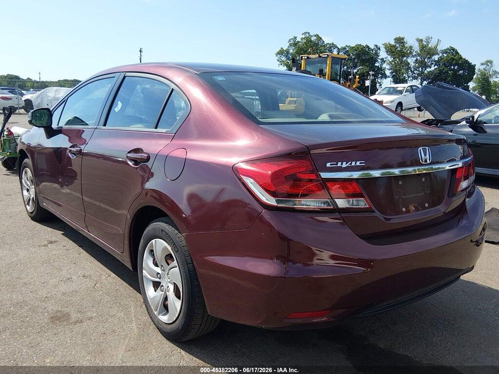 19XFB2F53DE202640 2013 HONDA CIVIC photo no. 3