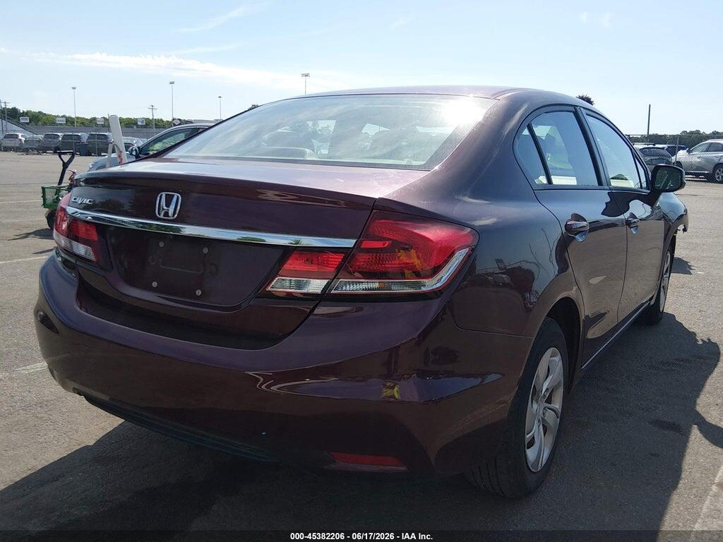19XFB2F53DE202640 2013 HONDA CIVIC photo no. 4