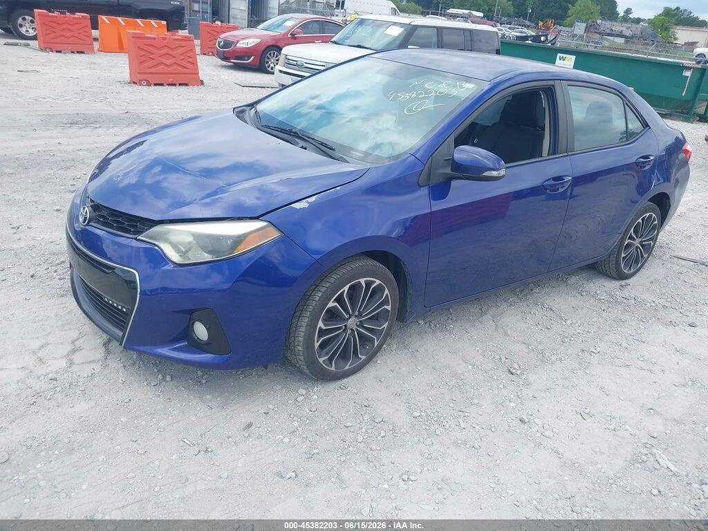 5YFBURHE5GP485463 2016 TOYOTA COROLLA photo no. 2