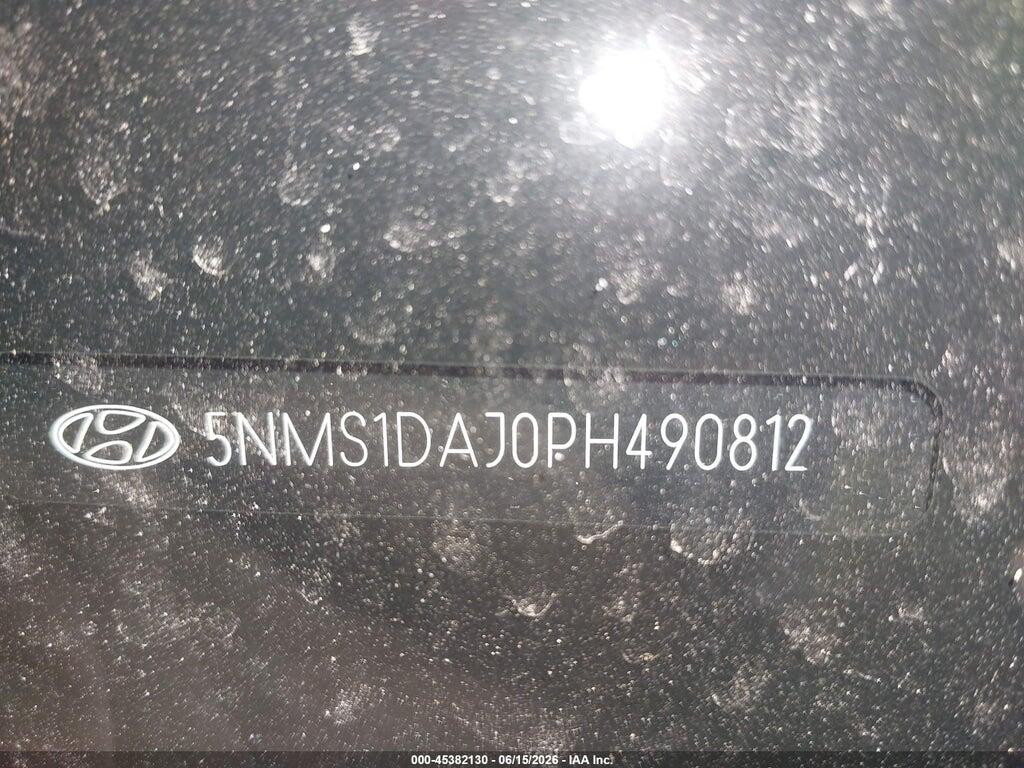 5NMS1DAJ0PH490812 2023 HYUNDAI SANTA FE photo no. 9