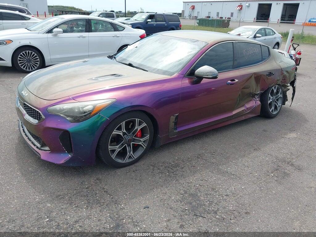 KNAE35LC3J6030802 2018 KIA STINGER photo no. 2