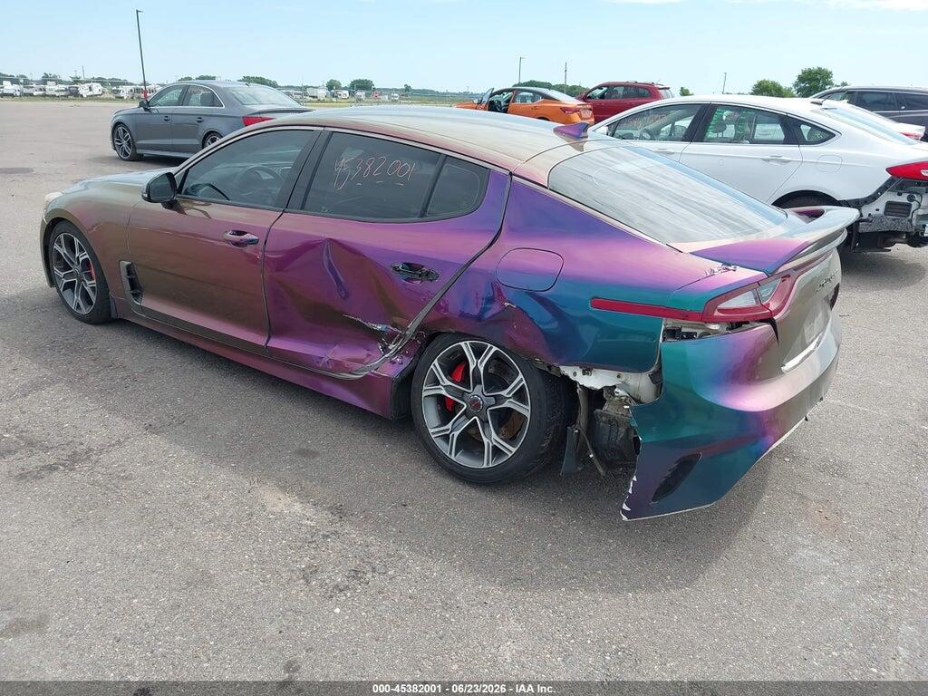 KNAE35LC3J6030802 2018 KIA STINGER photo no. 3