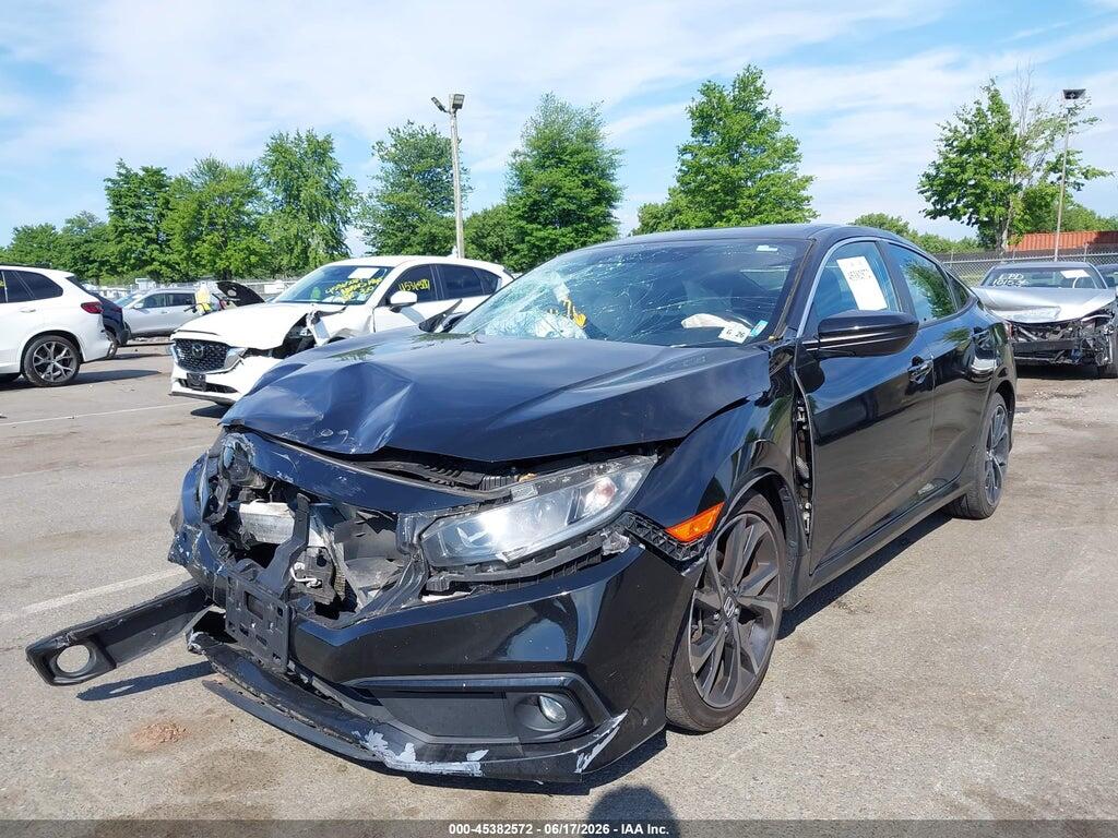 2HGFC2F81MH501475 2021 HONDA CIVIC photo no. 2